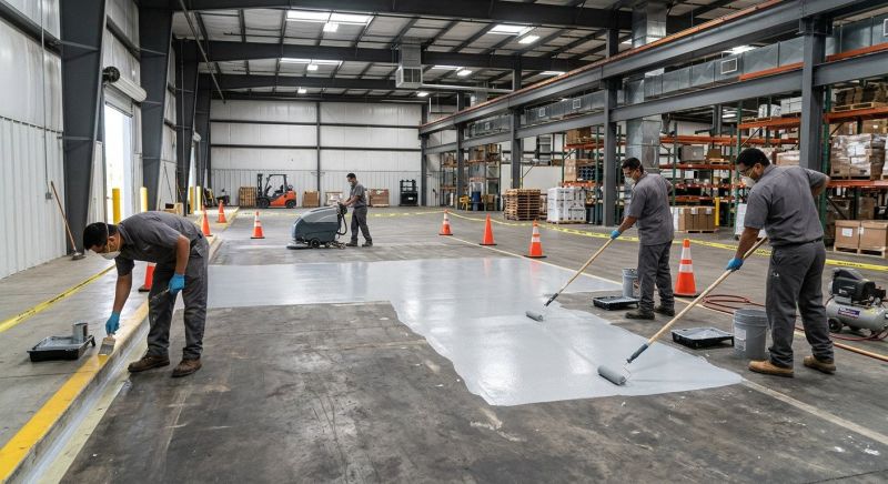 Commercial Concrete Painting in Clearwater, FL