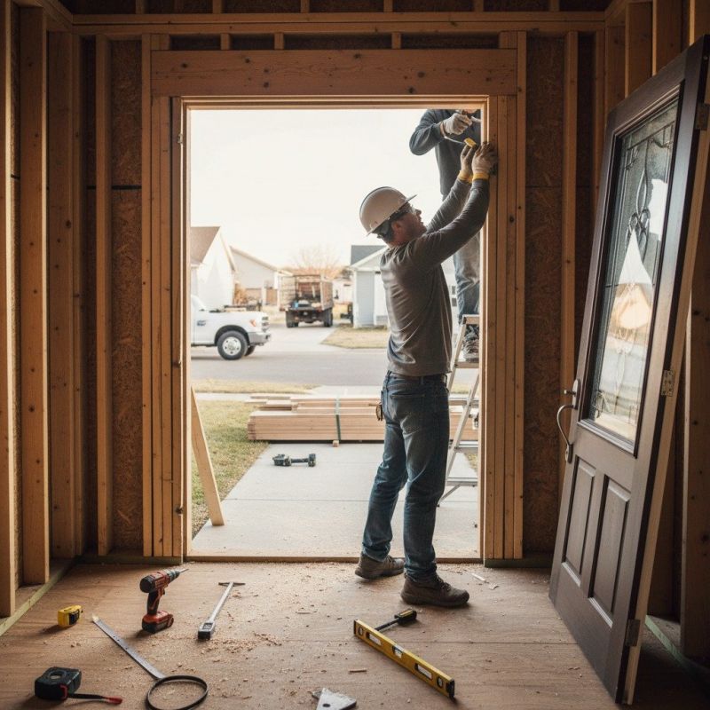Local Front Door Painting pros at work