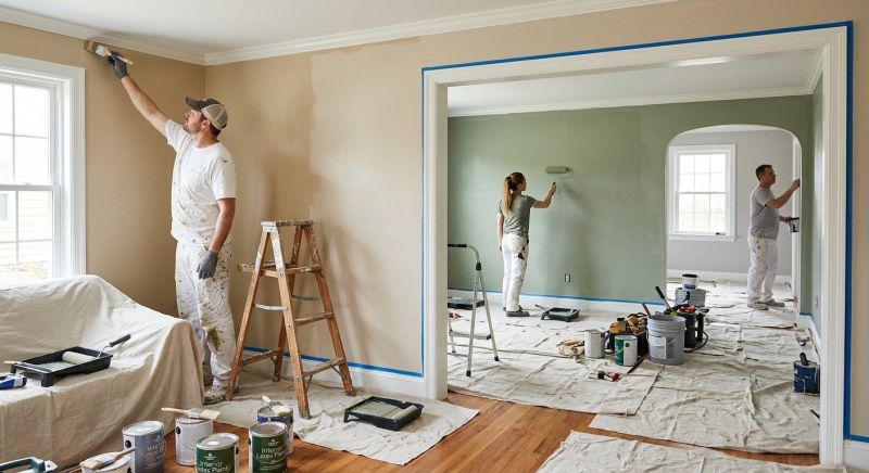 House Interior Painting in Waco, TX
