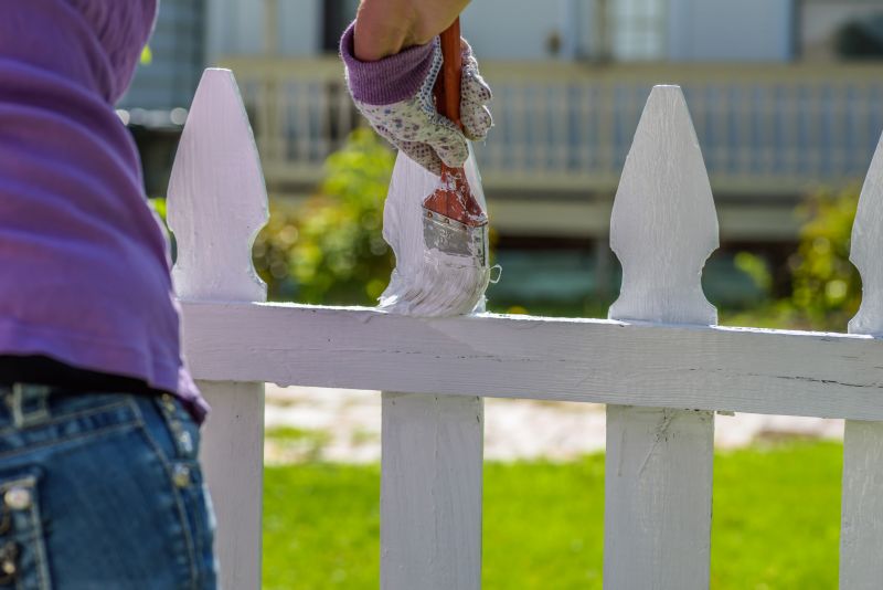 Pool Fence Painting in Waco, TX