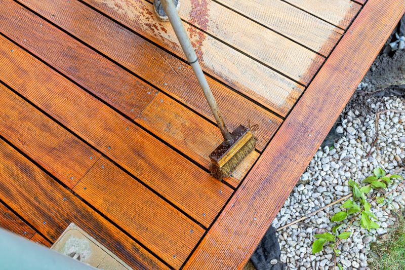 Terrace Staining in Waco, TX